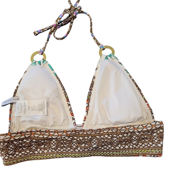 Trina Turk 2 piece multi color bikini - 10. M73 - Picture 5 of 15